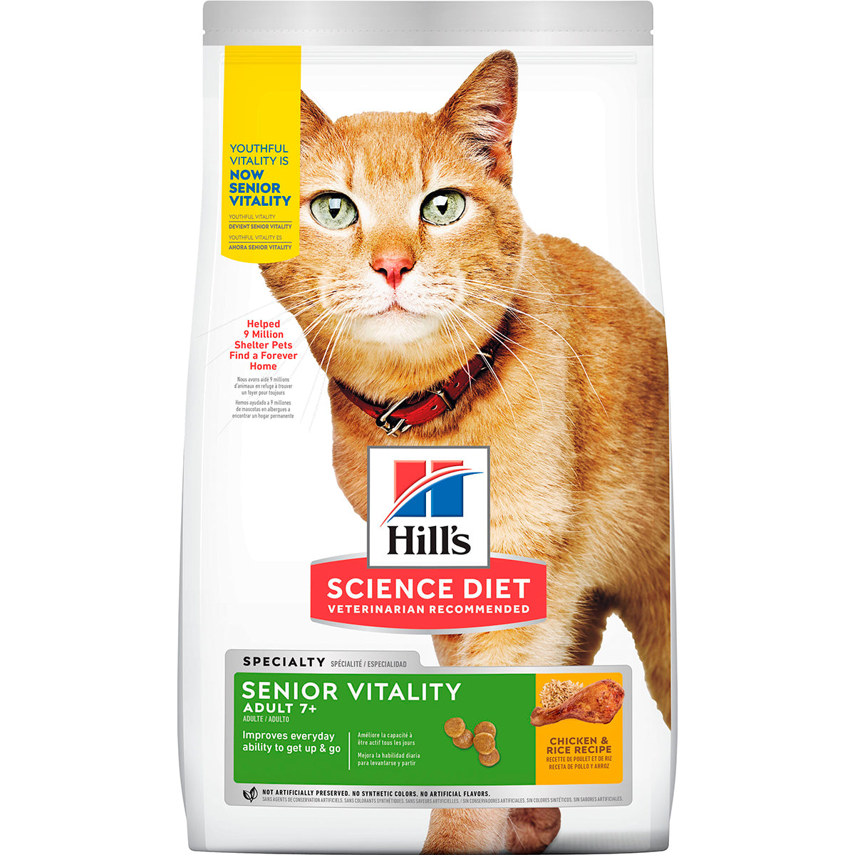 Hill's Science Diet Senior Felino  Vitality 1.4g Kg