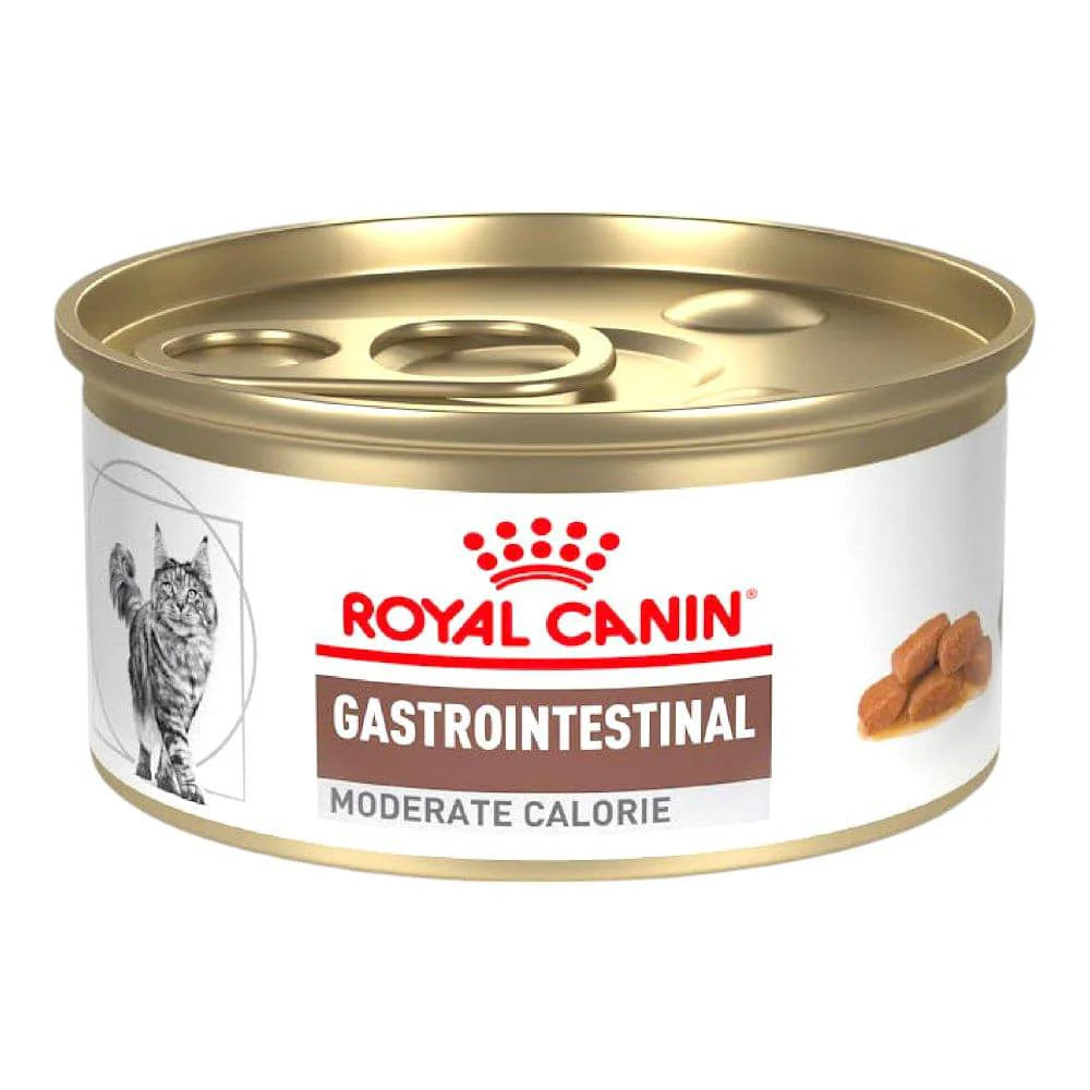 12 Latas Royal Canin Felino Gastrointestinal Moderado en Calorias