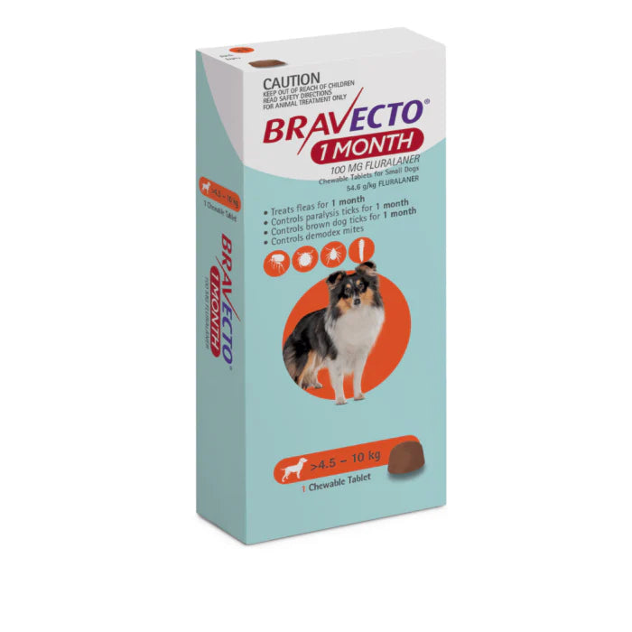 Bravecto 1M 4.5 - 10KG