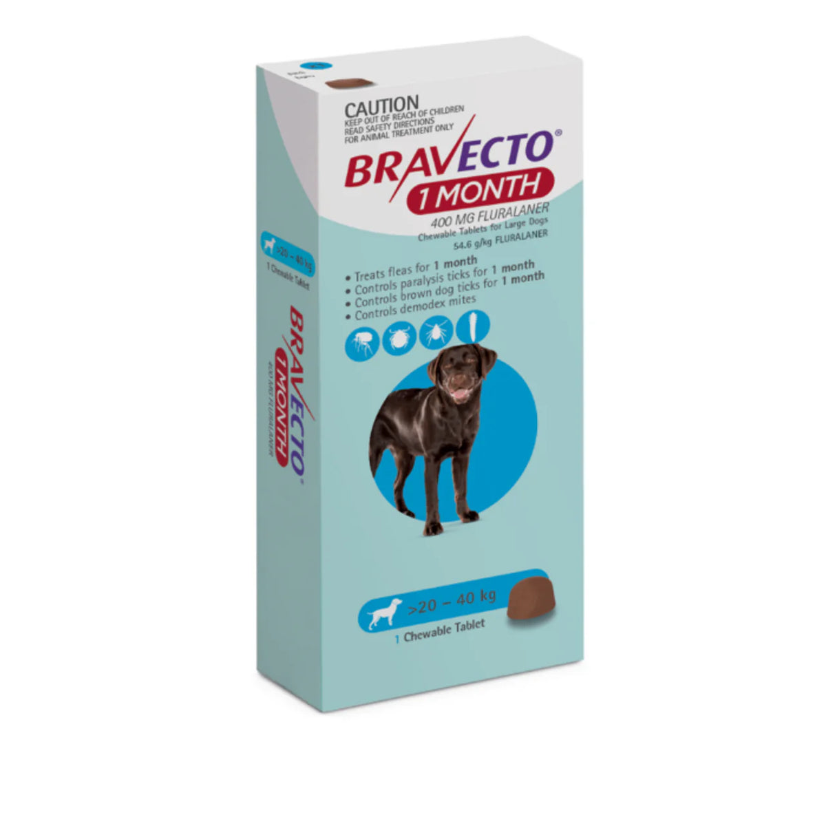 Bravecto 1M 20 - 40KG