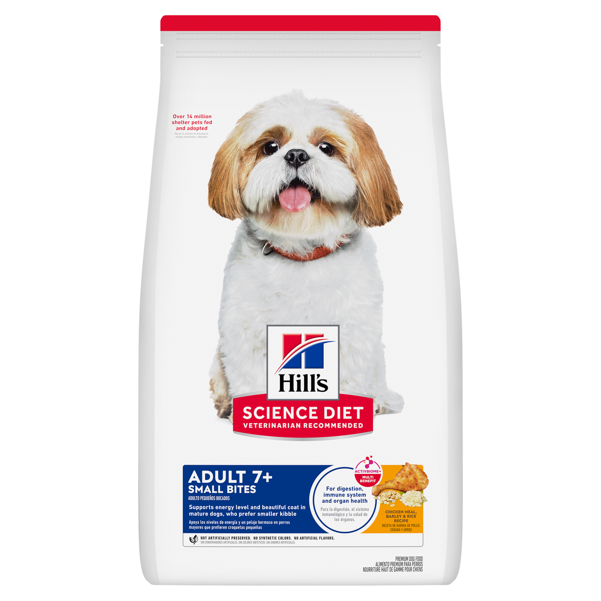 Hill's Science Diet Small Bites bocados pequeños Senior +7 Pollo