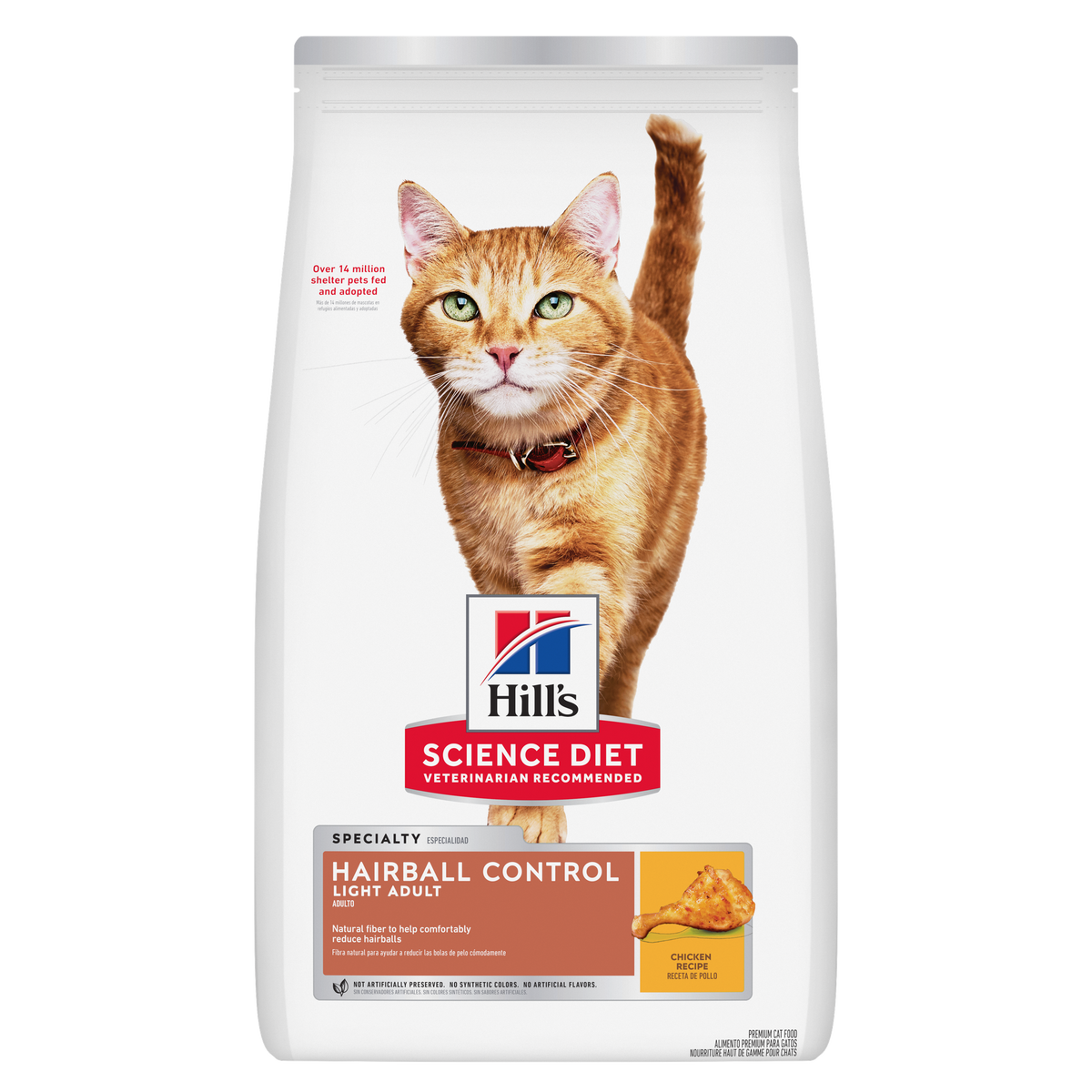 Hill's Science Diet Hairball Control Light Flino 3.2 Kg