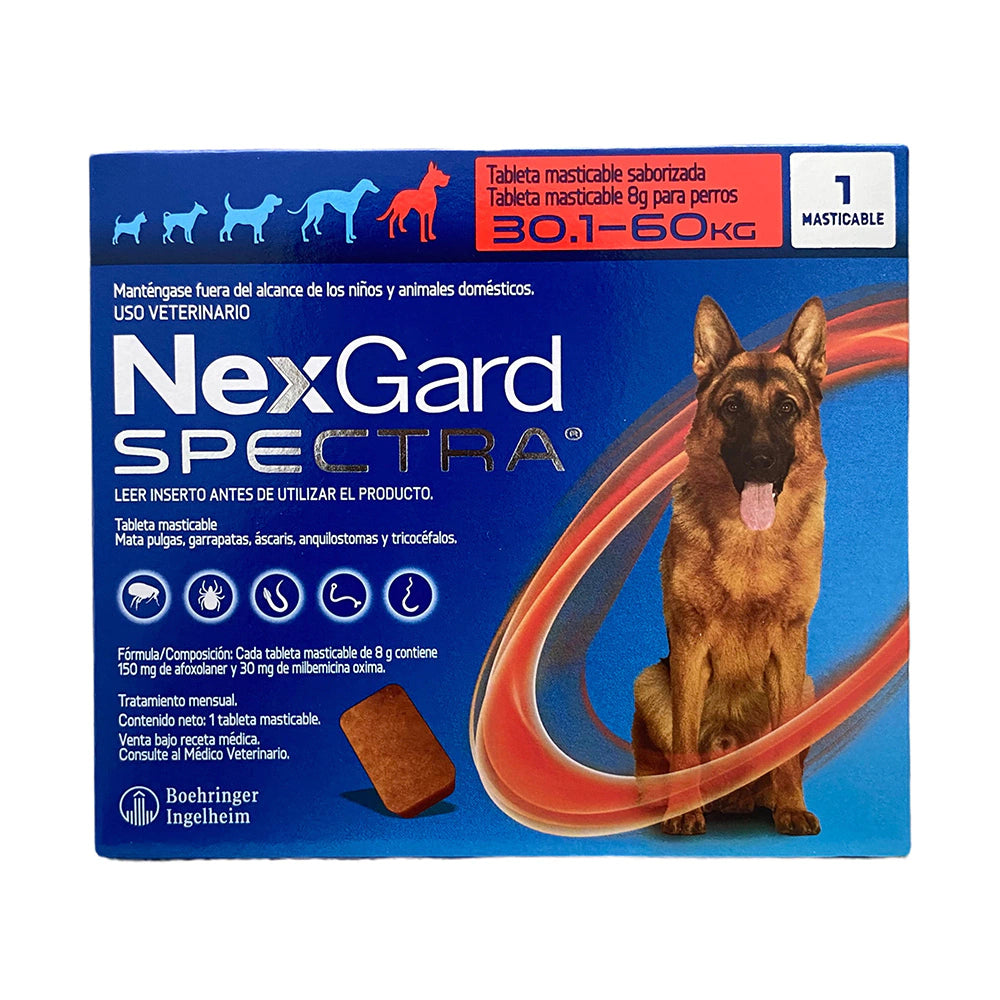 Nexgard Spectra 30.1 - 60Kg 1 Comprimido