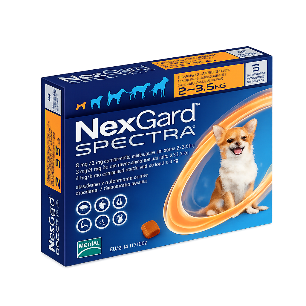 Nexgard Spectra 2- 3.5Kg 3 Comprimidos