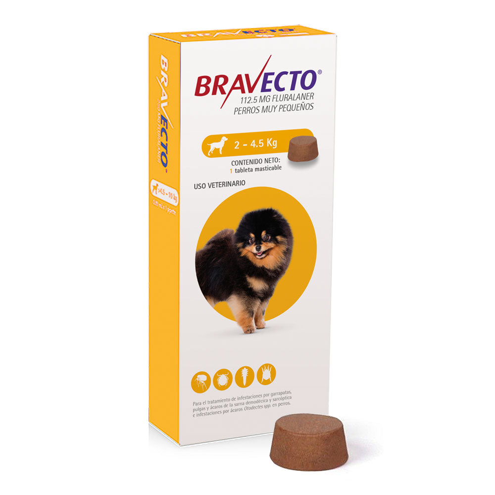 Bravecto 2 - 4.5KG 3Meses