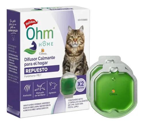 OHM difusor calmante X2 Cápsulas