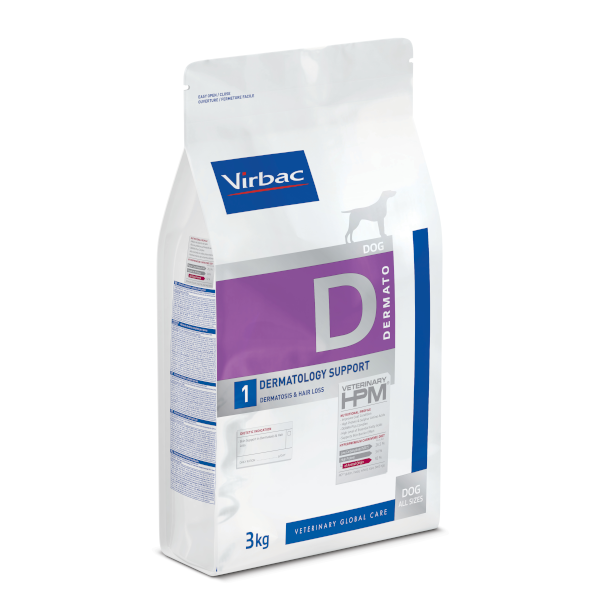 Virbac Veterinary HPM Dog Dermatology Support 3Kg