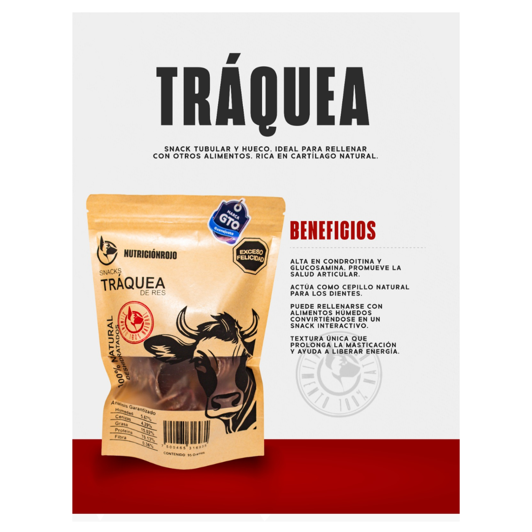 Nutrición Rojo Traquea de res