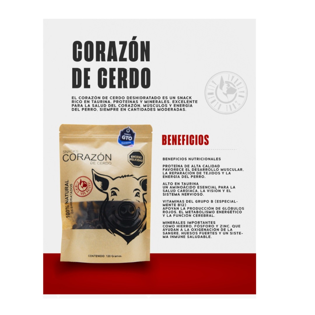 Nutrición Rojo Corazón Cerdo