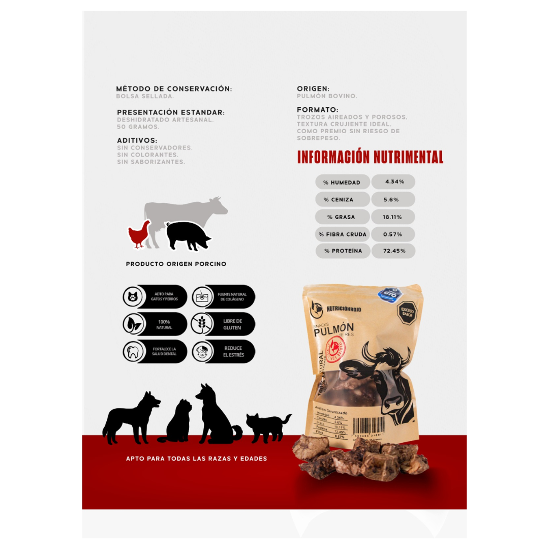 Nutrición Rojo Pulmon