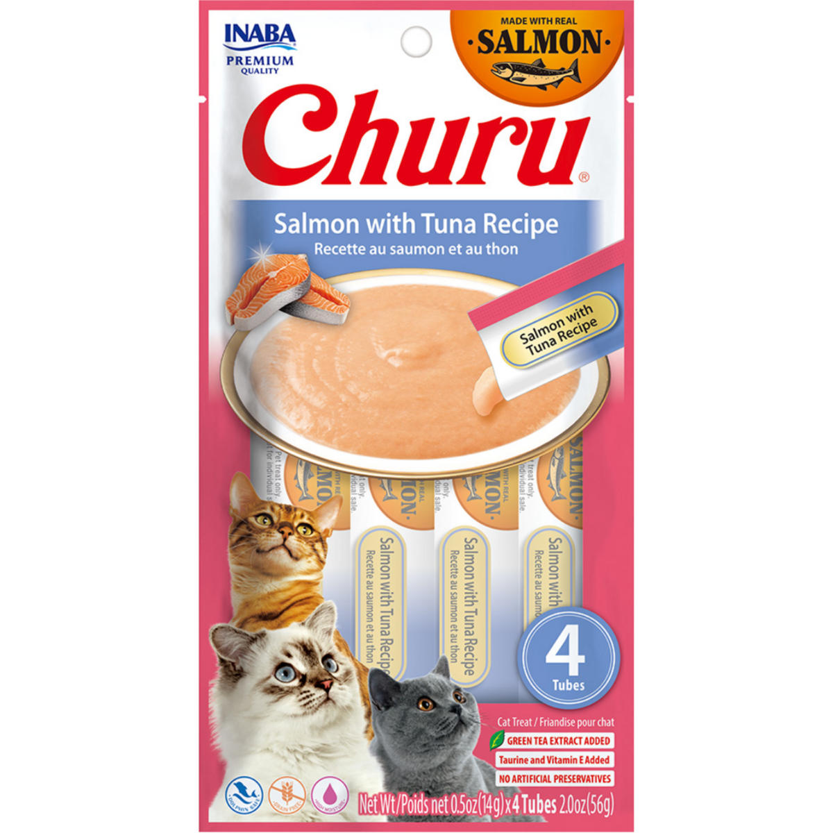 Churu receta de Salmón con Atún