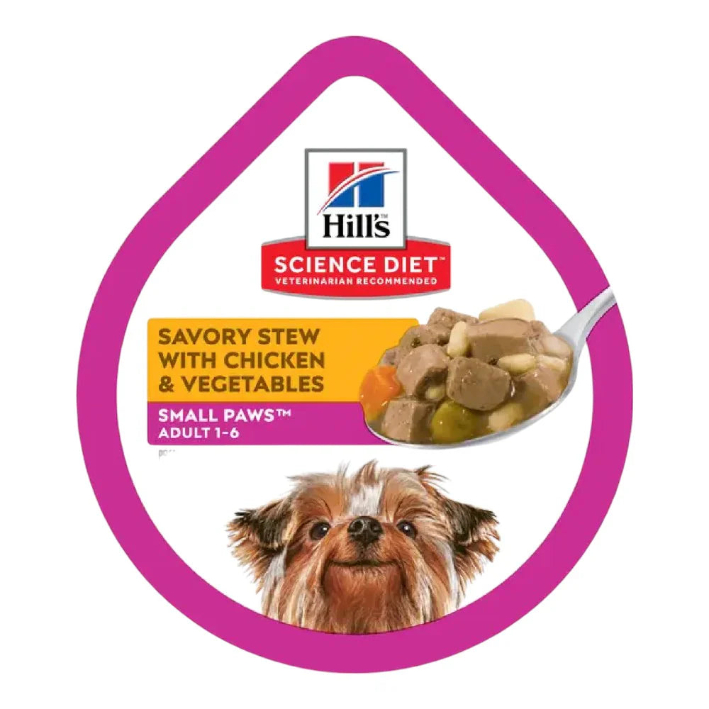 12 Latas Hill's Science Diet Adult Small & Mini Pollo