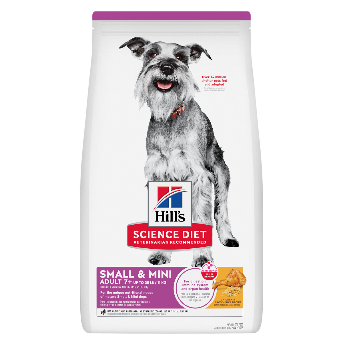 Hill's Science Diet Small &amp; Mini Adult 7+ Pollo, 2Kg