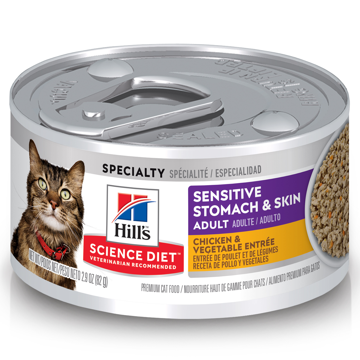 Hill's Science Diet Felino Adult Sensitive Skin & Stomach