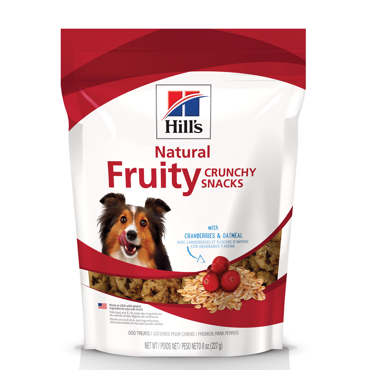 Hill's Natural Fruity Crunchy Snacks Arandanos