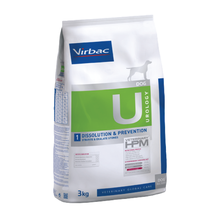 Virbac Veterinary HPM Dog Urology Dissolution & Prevention 3Kg