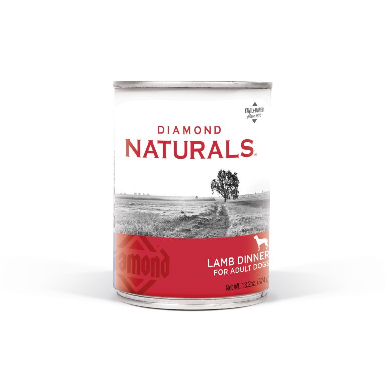 12 Latas Diamond Naturals  Lata Lamb Dinner for Adult Dogs