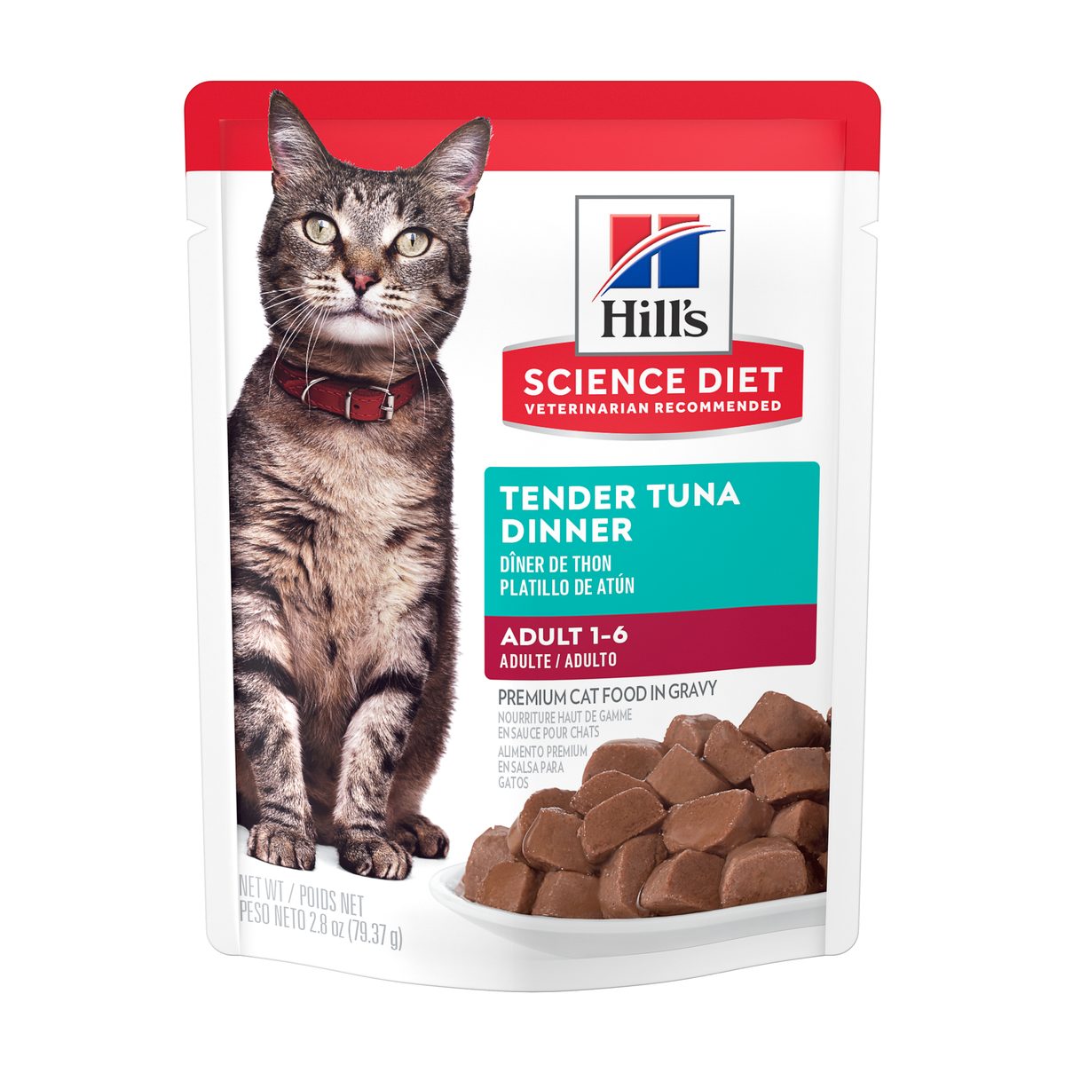 12 Pouch Hill's Science Diet Adult Atún